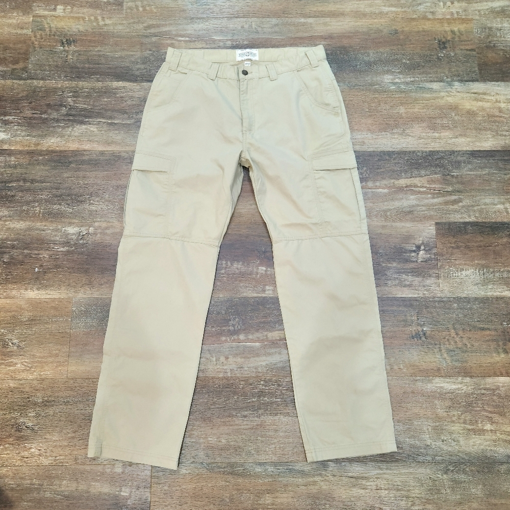 Field and Stream Khaki Cargo Pants Size 34